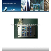 SNK088E Metal keypad, Backlight keypad, elevator keypad